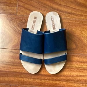 Sol Sona Flat Leather Slides